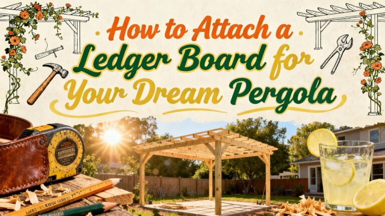 attach ledger board securely