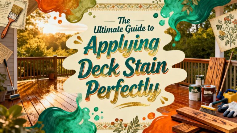 behr deck stain application guide