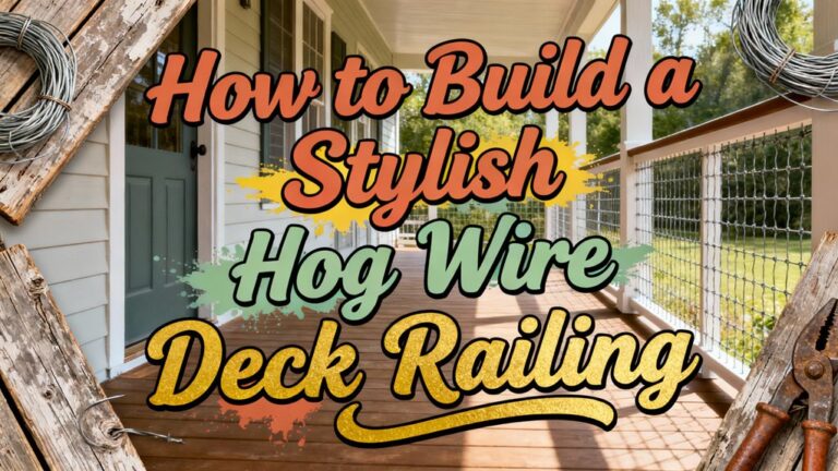 Cable Spacing For Deck Railing: Building Code Guide