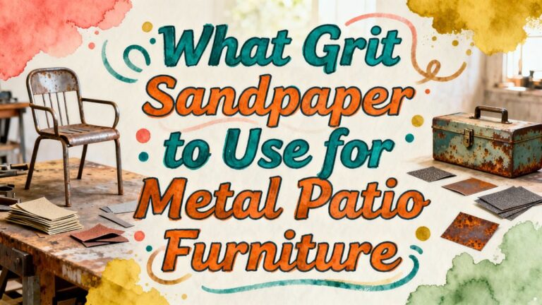 choosing grit sandpaper carefully