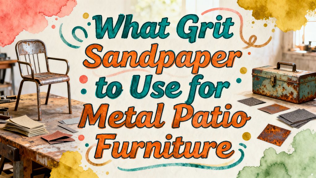 choosing grit sandpaper carefully
