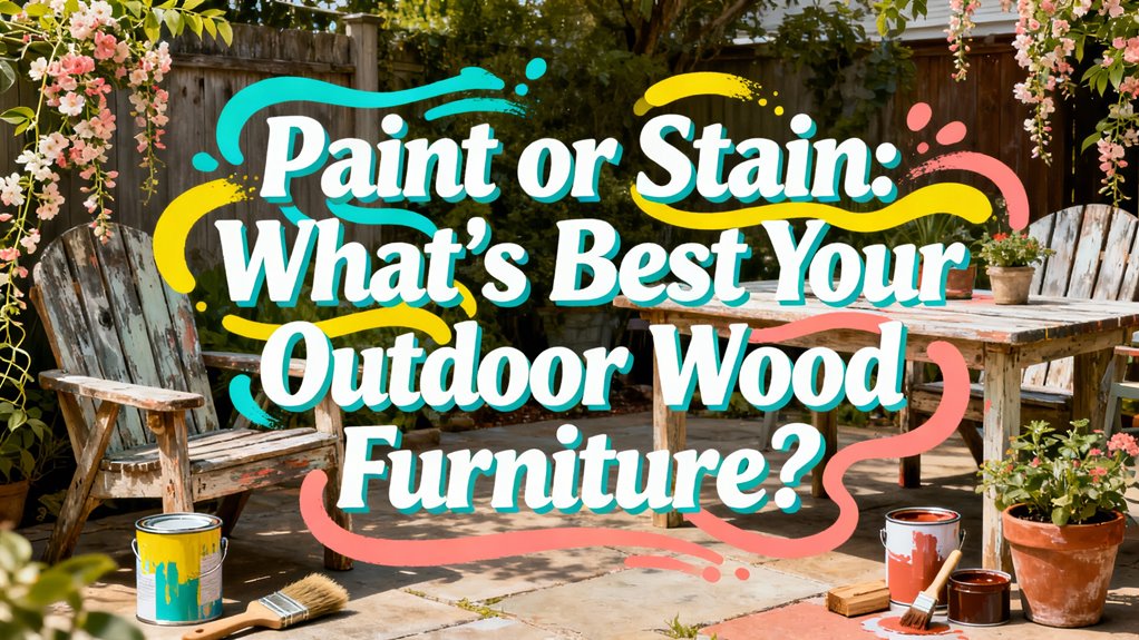choosing outdoor wood finish