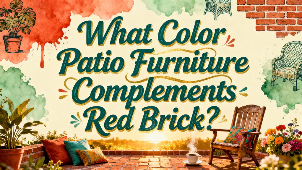 coordinating colors for outdoor