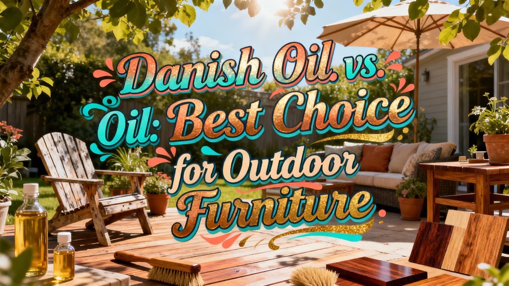 danish oil or teak oil