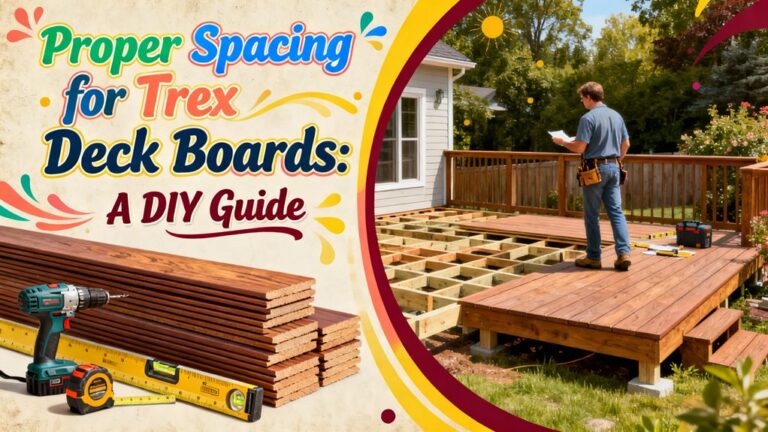 deck board spacing guide