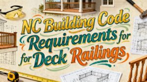 Deck Railing Code Ohio NC Building Code Requirements For Deck Railings