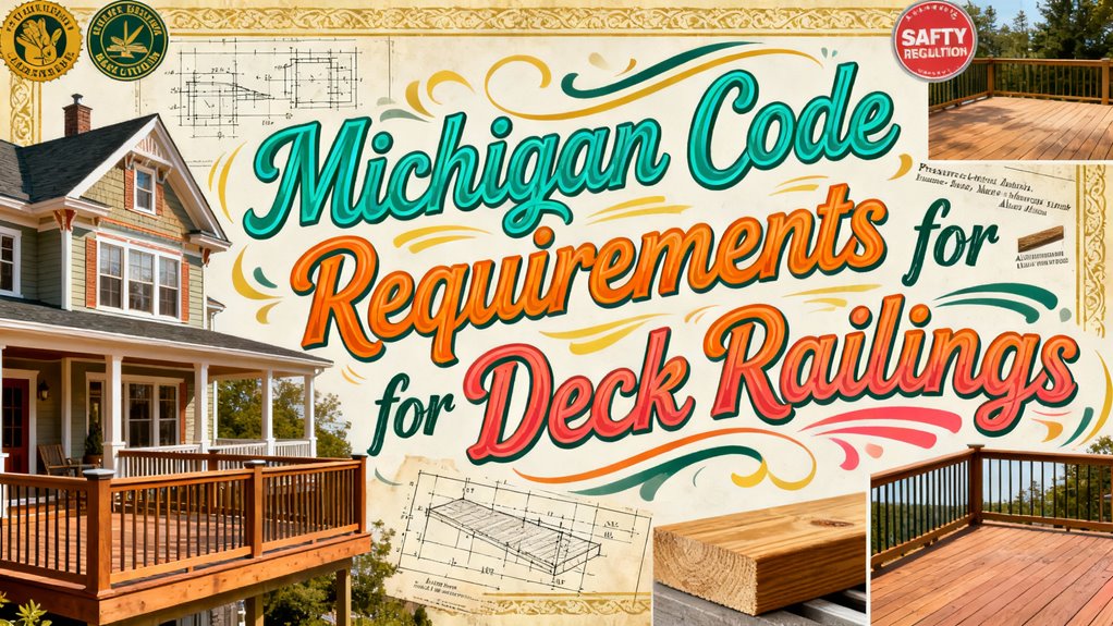 deck railing code standards