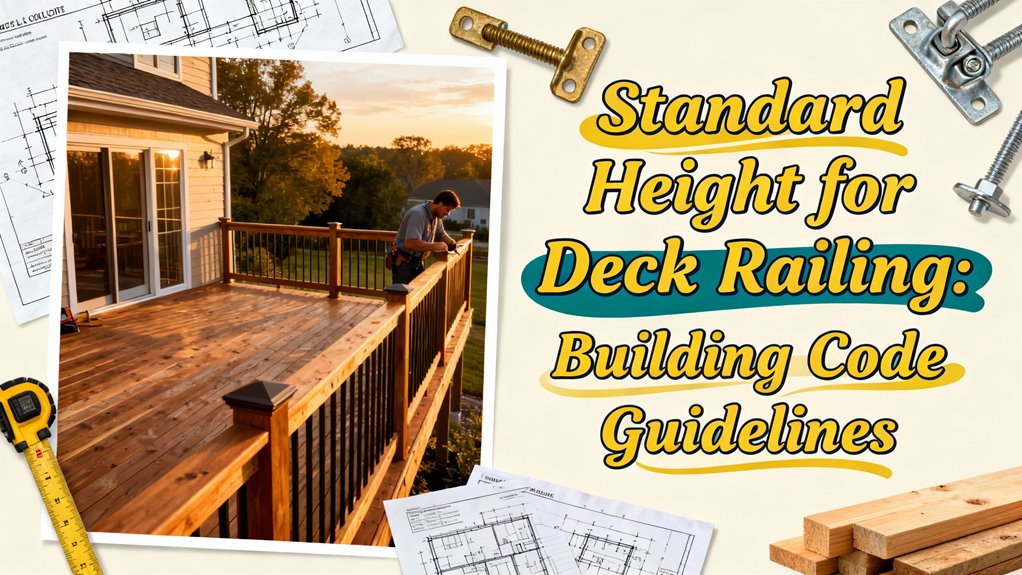 deck railing height regulations