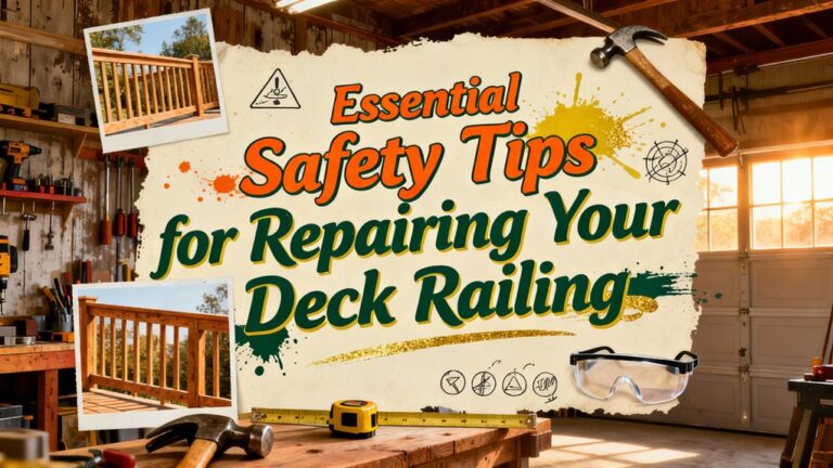 deck railing repair safety
