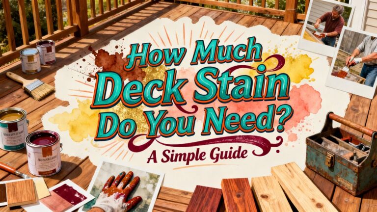 deck stain quantity guide