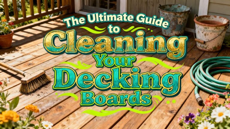 decking board cleaning tips