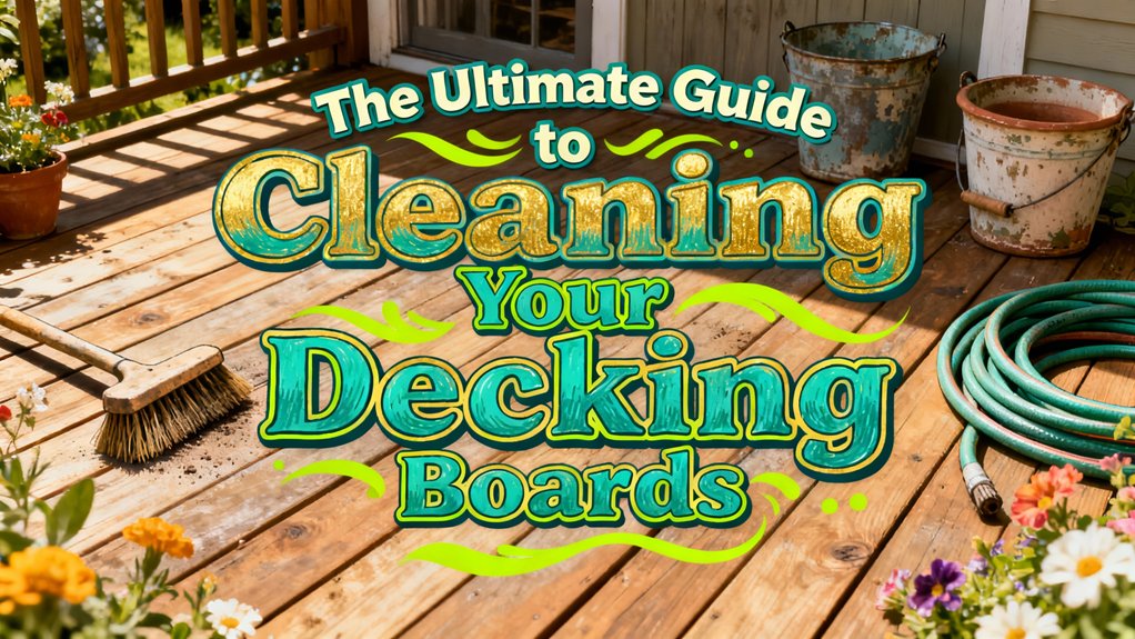 decking board cleaning tips