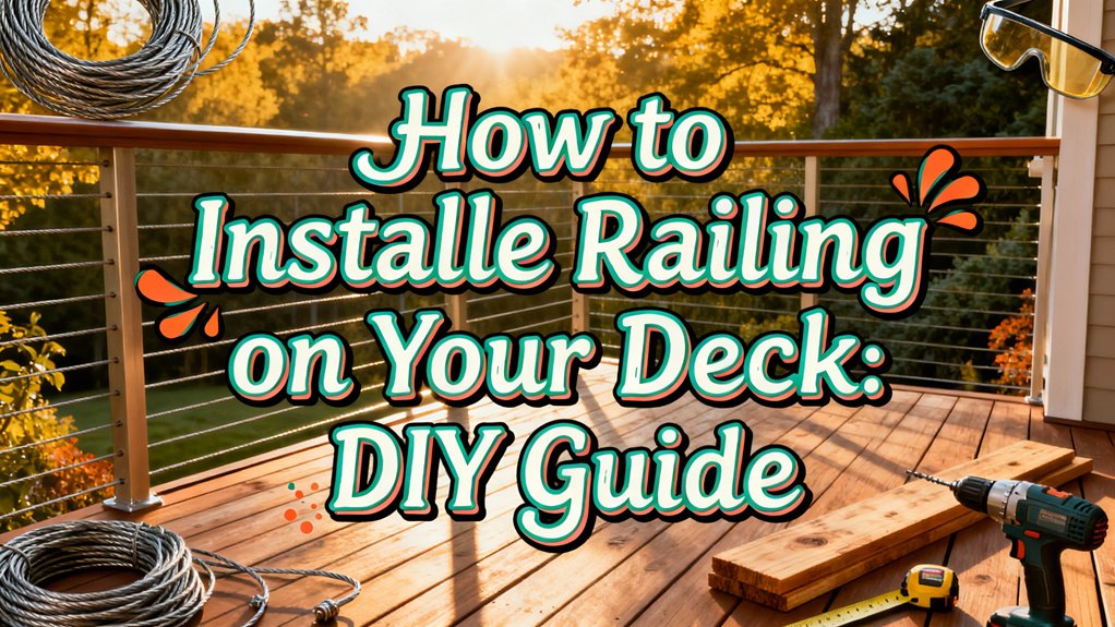diy cable railing installation