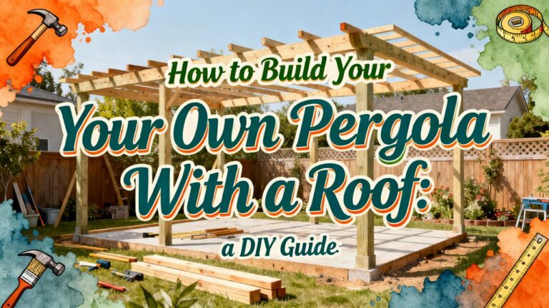 diy pergola construction guide