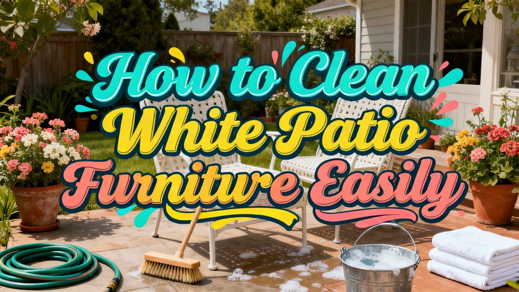 easy white furniture cleaning
