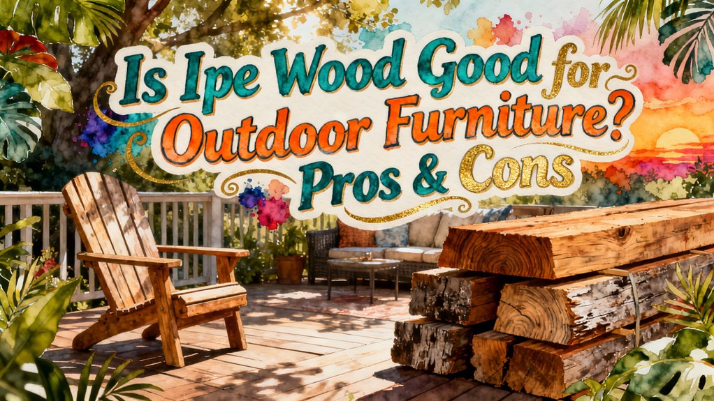 ipe wood outdoor furniture benefits