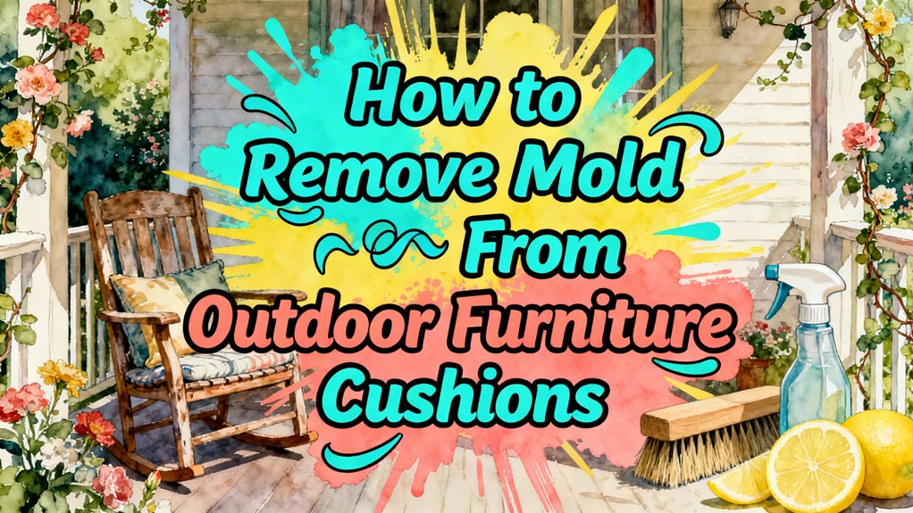 mold removal from cushions