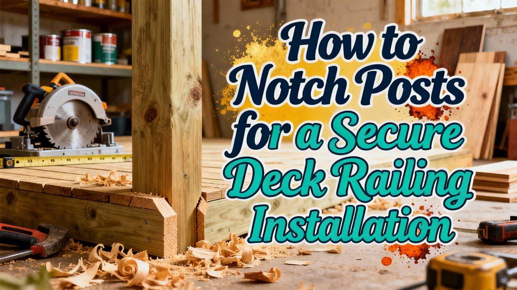 notch posts for stability