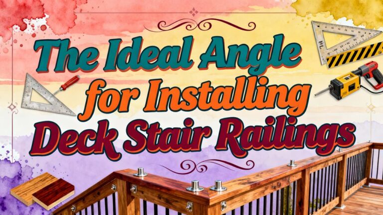 optimal installation angle guide