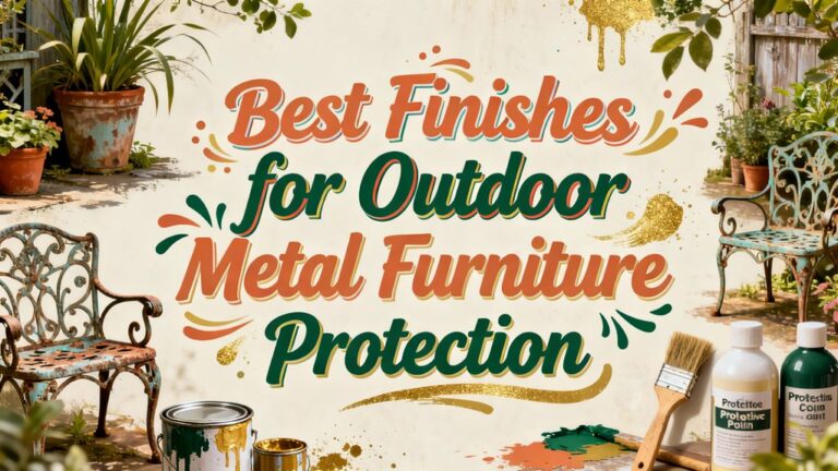 outdoor metal furniture protection