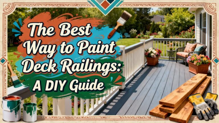 painting deck railings guide