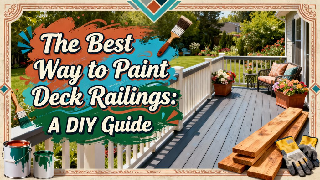 painting deck railings guide