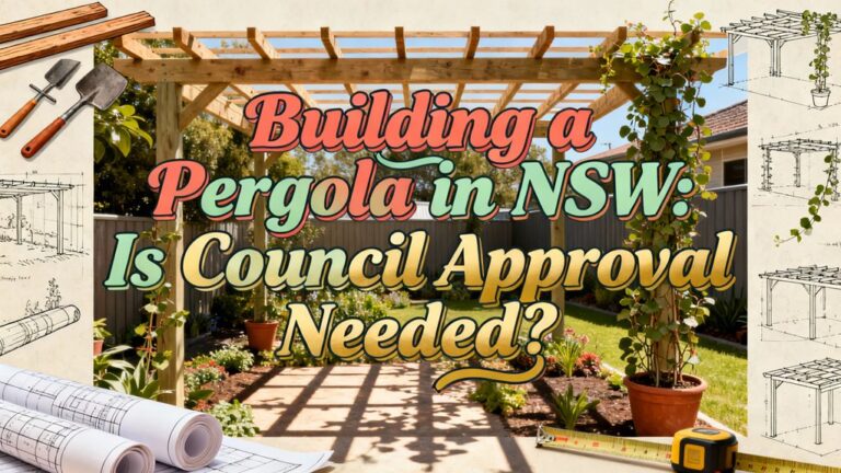 pergola council approval nsw