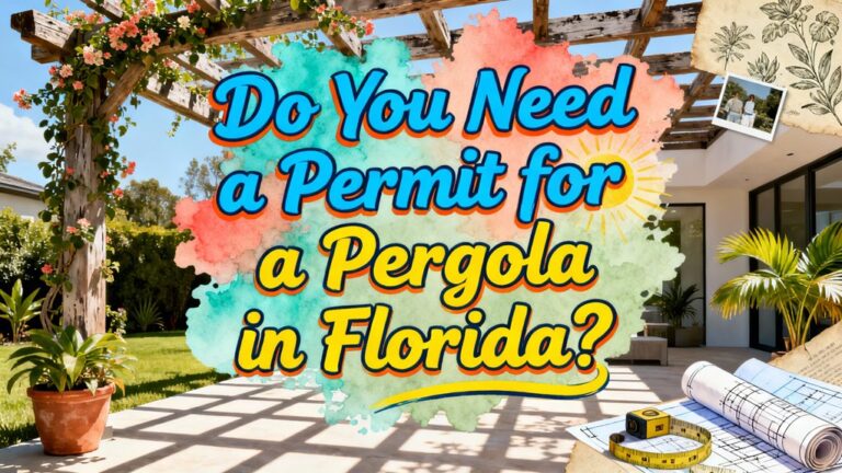 pergola permit requirements florida
