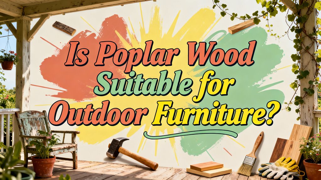 poplar wood outdoor suitability