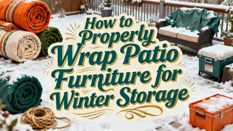 protect patio furniture winter
