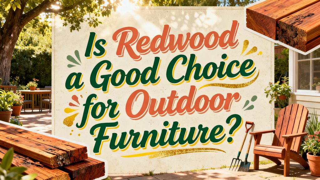 redwood for outdoor furniture