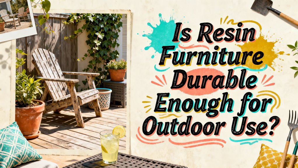 resin furniture outdoor durability