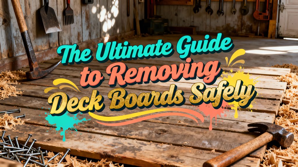 safe deck board removal