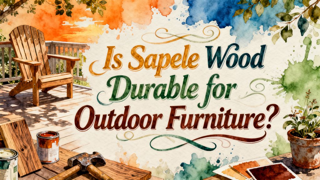 sapele wood outdoor durability