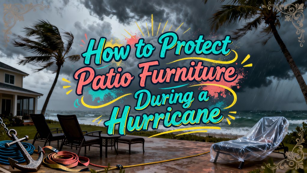 secure patio furniture properly