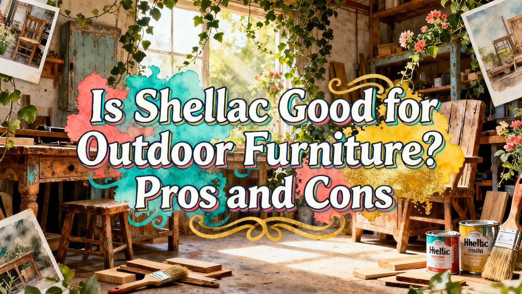 shellac for outdoor furniture