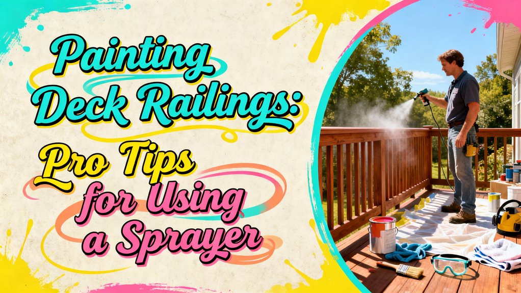 sprayer tips for railings