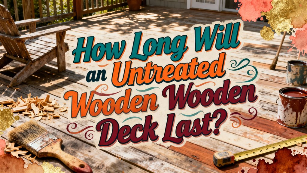 untreated deck lifespan duration