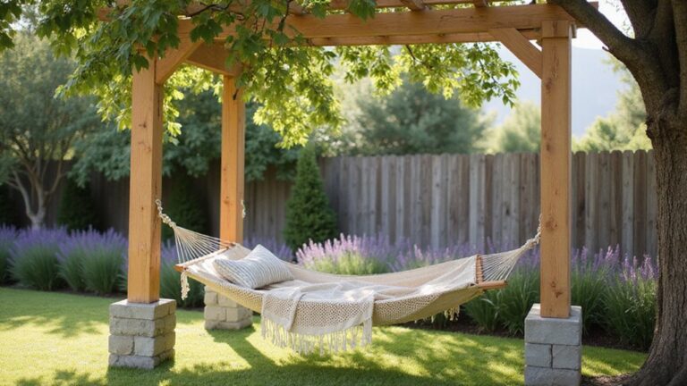 best backyard hammock pergolas