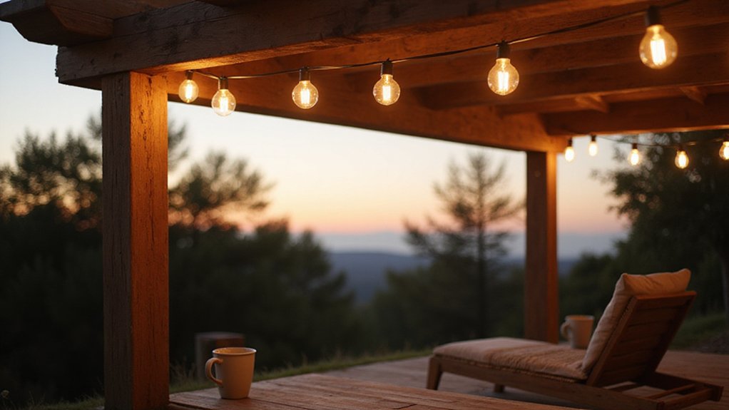 best string lights for pergolas
