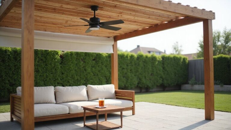 cooling fans for pergolas