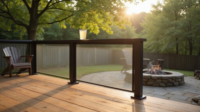elevate outdoor deck rails