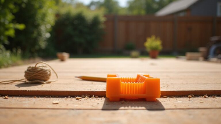 top deck board spacers