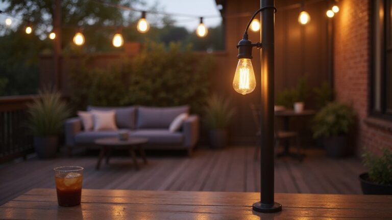 top deck lighting options