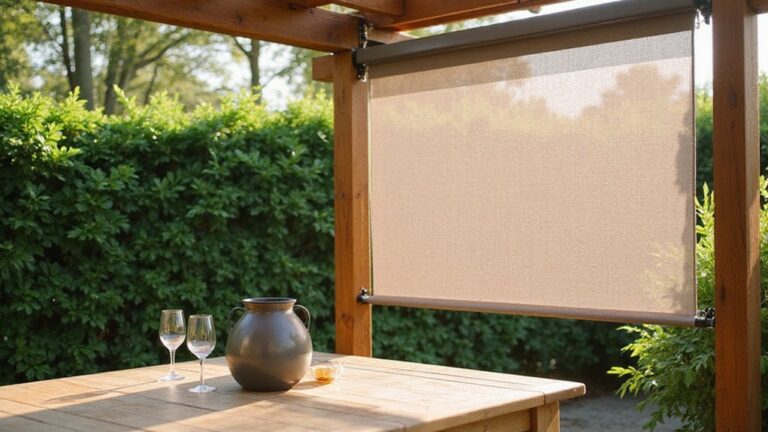 top pergola screen options