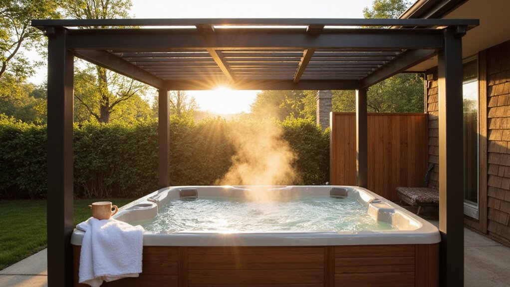 top pergolas for hot tubs