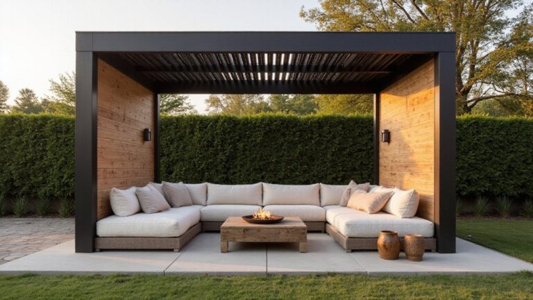 top pergolas with enclosures